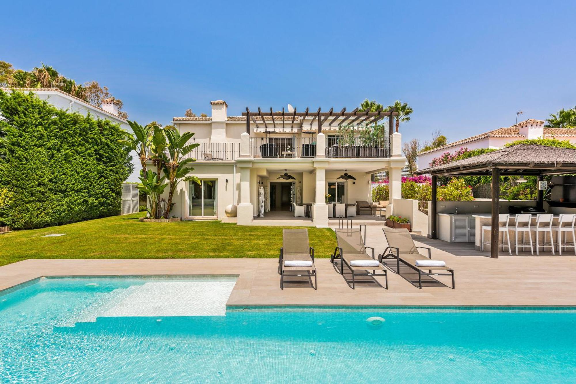 Villa New Zacaluca Pool Sauna & Gym - Happy Rentals Marbella Zewnętrze zdjęcie