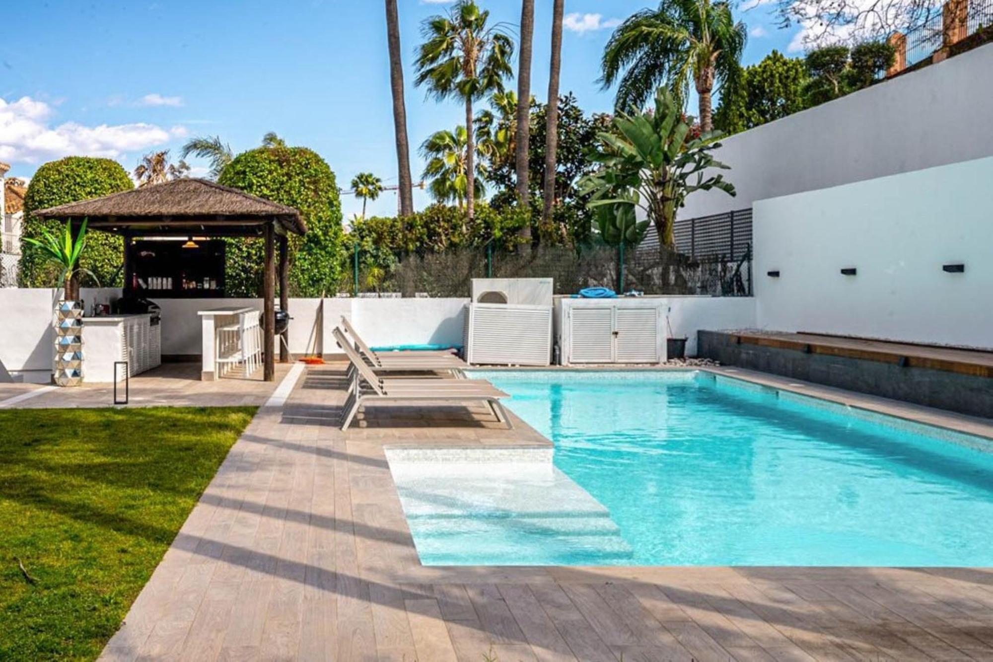 Villa New Zacaluca Pool Sauna & Gym - Happy Rentals Marbella Zewnętrze zdjęcie