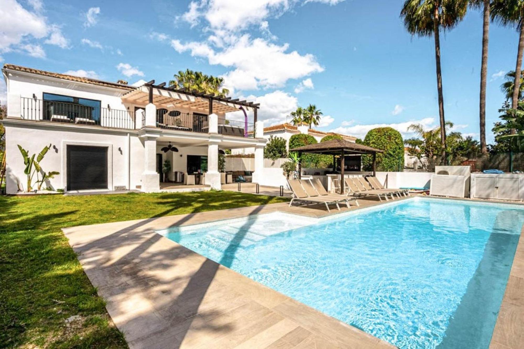 Villa New Zacaluca Pool Sauna & Gym - Happy Rentals Marbella Zewnętrze zdjęcie
